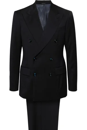 Giorgio Armani Peak-lapel double-breasted suit