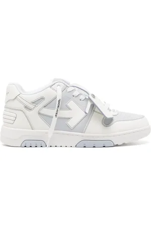 OFF-WHITE Out Of Office leather sneakers