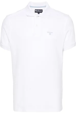 Barbour Logo-embroidered cotton polo shirt
