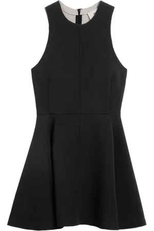 Ami Sleeveless virgin-wool minidress