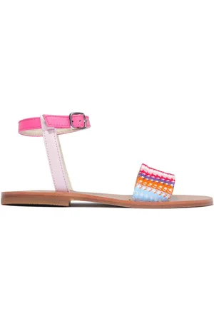 Missoni Patterned-knit flat sandals