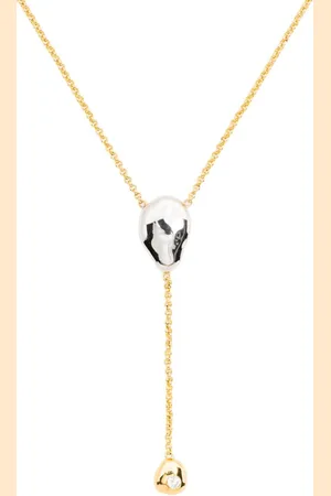 Acler Lucia cast drip necklace