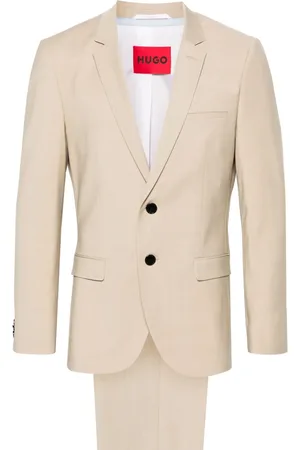 HUGO BOSS Notched-lapels single-breasted blazer