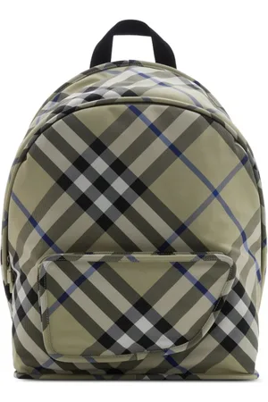 Burberry Check-print backpack