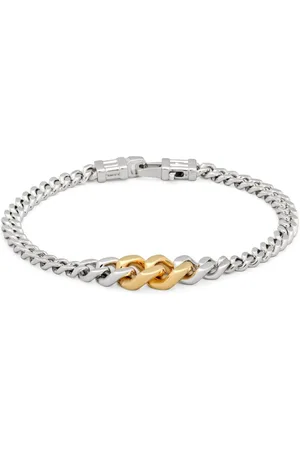 TOM WOOD Sterling Dean Duo chain bracelet