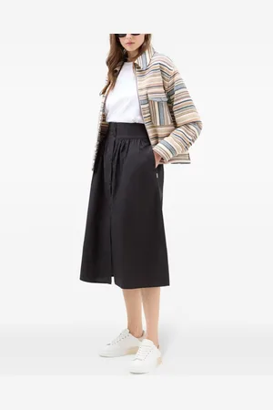 Woolrich A-line cotton skirt