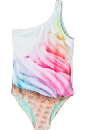 Molo Nai ice-cream-print swimsuit