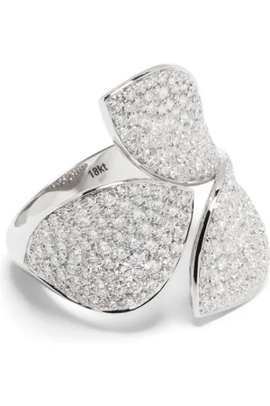Pasquale Bruni 18kt white gold and diamond Giardini Segreti ring