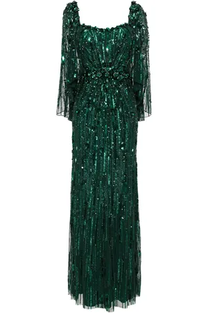 Jenny Packham Brightstar sequin-embellished gown