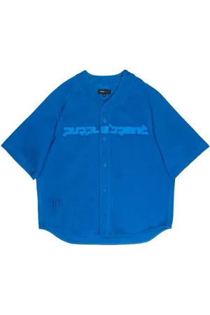 Purple Brand Logo-print cotton shirt
