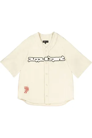 Purple Brand Logo-print cotton shirt