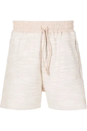 AMIR SLAMA Elasticated-waistband cotton shorts