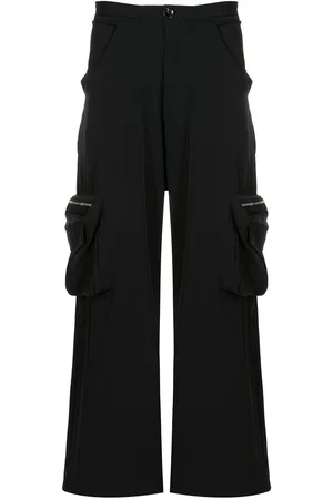 AMIR SLAMA Multi-pocket wide-leg trousers