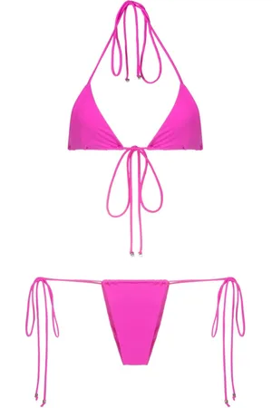 AMIR SLAMA Halterneck triangle bikini
