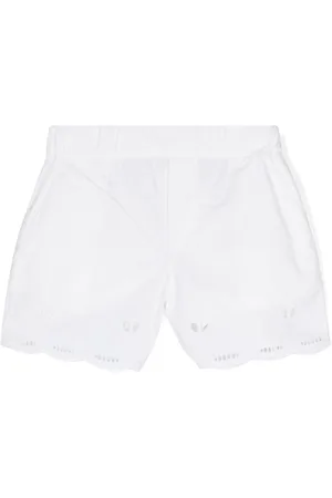 Stella McCartney Broderie-anglaise cotton shorts
