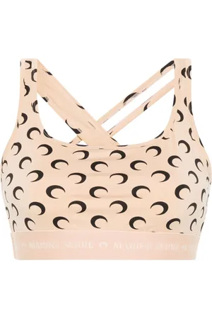 Marine Serre All Over Moon sports bra