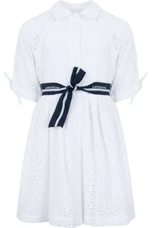 Lapin House Broderie-anglaise cotton dress