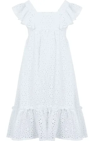 Lapin House Broderie-anglaise cotton dress
