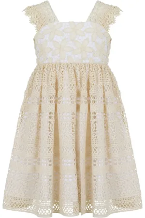 Lapin House Crochet empire dress