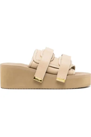 SUICOKE Moto Acab 65mm faux-leather sandals