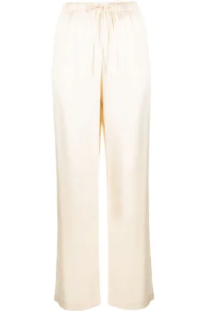 Reformation Olina silk trousers