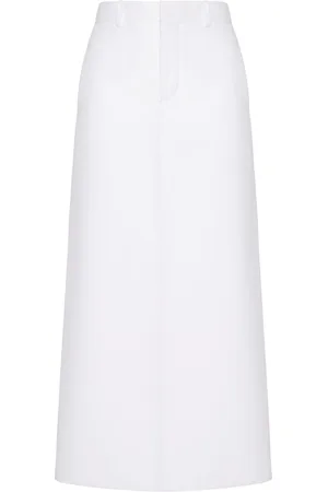 VALENTINO GARAVANI Cotton midi skirt