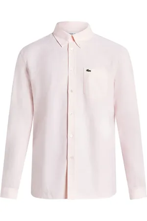 Lacoste Logo-appliqué cotton shirt