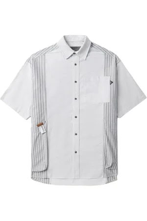 Musium Div. Striped cotton shirt