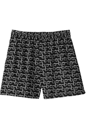 Burberry B-print silk shorts
