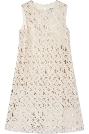 Calvin Klein Layered logo-print dress