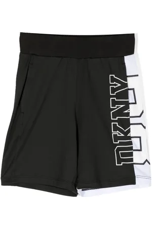 DKNY Logo-print track shorts