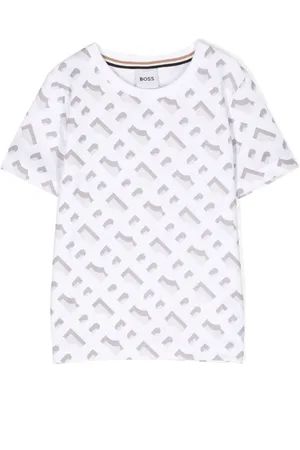 HUGO BOSS Logo-print cotton T-shirt