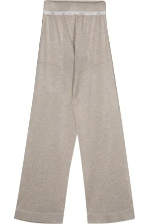 LORENA ANTONIAZZI Knitted straight-leg trousers