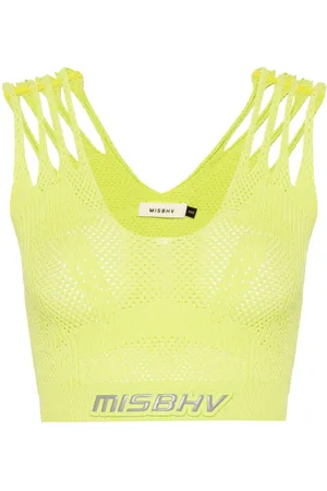 MISBHV Future mesh crop top