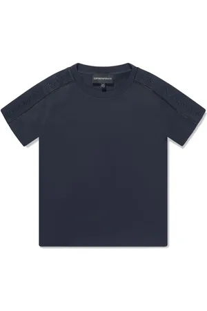 Emporio Armani Logo-tape jersey T-shirt