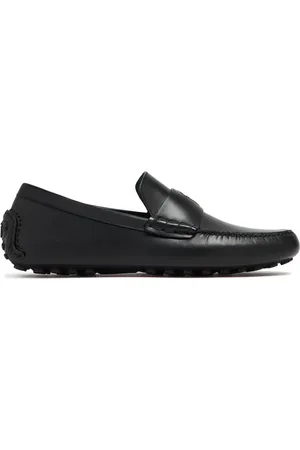 Salvatore Ferragamo Logo-plaque leather loafers