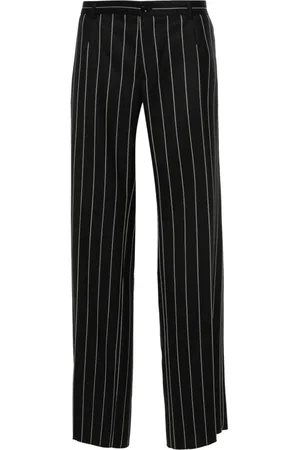 Dolce & Gabbana Pinstripe wool trousers