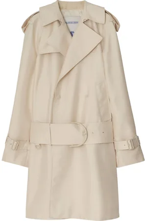 Burberry Double-breasted short trench coat
