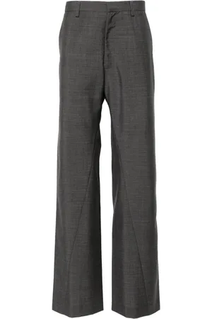 Bianca Saunders Benz straight tailored trousers