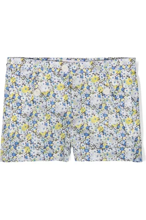 BONPOINT Floral-print cotton shorts
