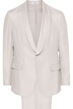 Boglioli Single-breasted linen suit