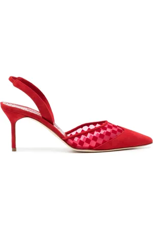 Manolo Blahnik Mingosli 70mm slingback pumps