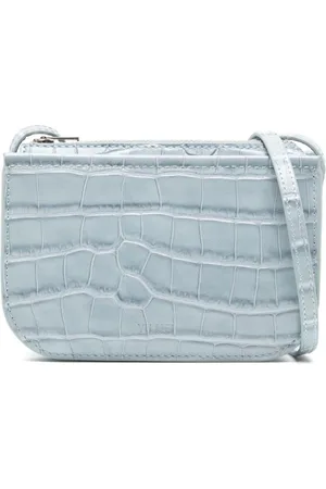 Yu Mei Mini Vi crocodile-effect crossbody bag