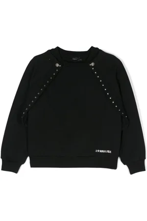 MONNALISA Layered jersey sweatshirt