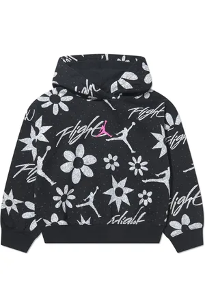 Jordan Floral Flight-print hoodie