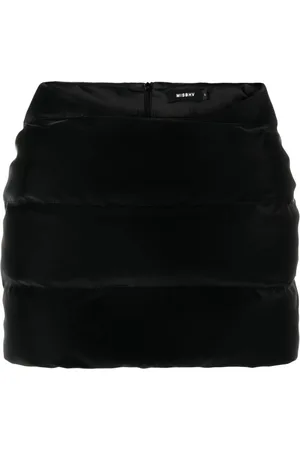 MISBHV Puffer Trinity Latex padded miniskirt
