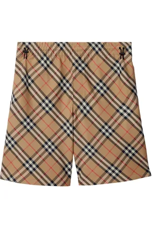 Burberry Vintage Check-print drawstring shorts