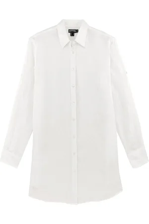 Vilebrequin Fondant organic linen shirt