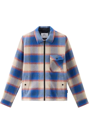 Woolrich Timber plaid cotton overshirt
