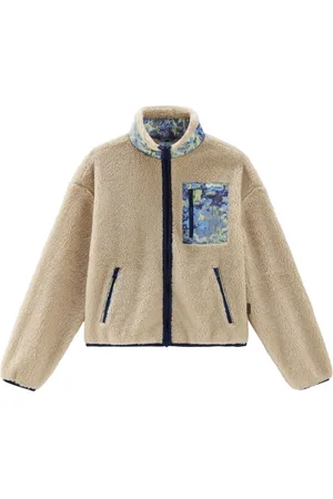 Woolrich High-neck faux-shearling jacket